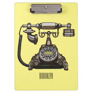 Pranchetas Ilustração de desenho telefônico