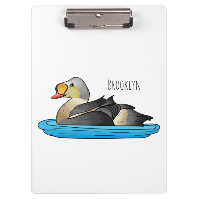 Pranchetas ilustração do desenho do Rei Eider (Frente)