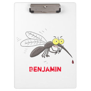 Pranchetas Imagem de desenho animado de insetos mosquitos eng