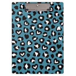 Pranchetas Impressão Animal, Leopardo Azul, Manchas de Chita,