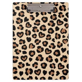 Pranchetas Impressão Animal, Leopardo Castanho, Manchas de Ch