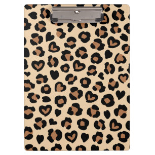 Pranchetas Impressão Animal, Leopardo Castanho, Manchas de Ch