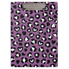 Pranchetas Impressão Animal, Leopardo Roxo, Manchas de Chita,