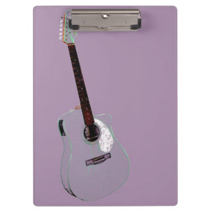 Pranchetas Impressão de arte de guitarra