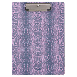 Pranchetas Impressão em animais de pele cor-de-Cobra rosa