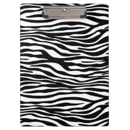 Pranchetas Impressão Zebra, Banhas Zebra, Preto E Branco