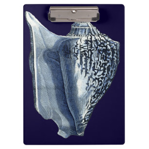 Pranchetas Indigo Shells I