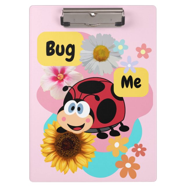 Pranchetas Inseto-me: Ladybug (Frente)