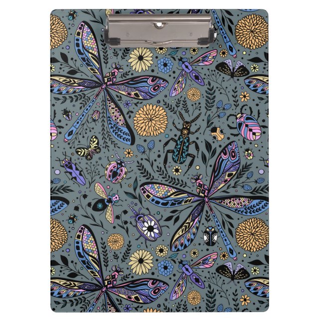 Pranchetas Insetos de porta em cinzas de slater (Frente)