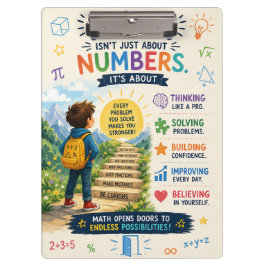 Pranchetas Inspiring Clipboard for Students and Teachers