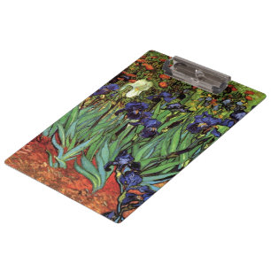 Pranchetas Íris de Vincent van Gogh, Arte de Jardim Vintage