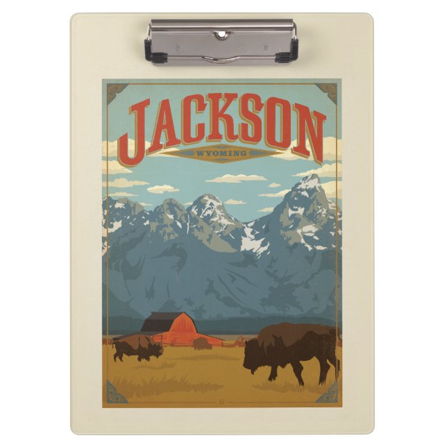 Pranchetas Jackson | Wyoming (Frente)