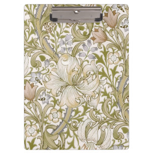 Pranchetas Jardim de Lírio Dourado Clássico de William Morris