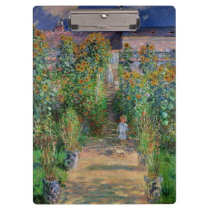 Pranchetas Jardim Monet Vetheuil Pintura Impressionista