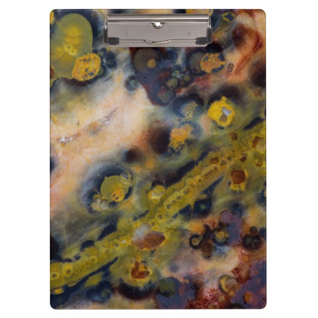 Pranchetas Jasper Oceano close-up abstrato (Frente)