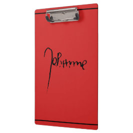 Pranchetas Jeanne d'Arc Saint Joan in heaven faith Signature