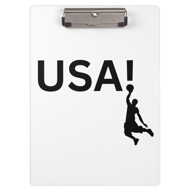 Pranchetas jogador de basquetebol americano (Frente)