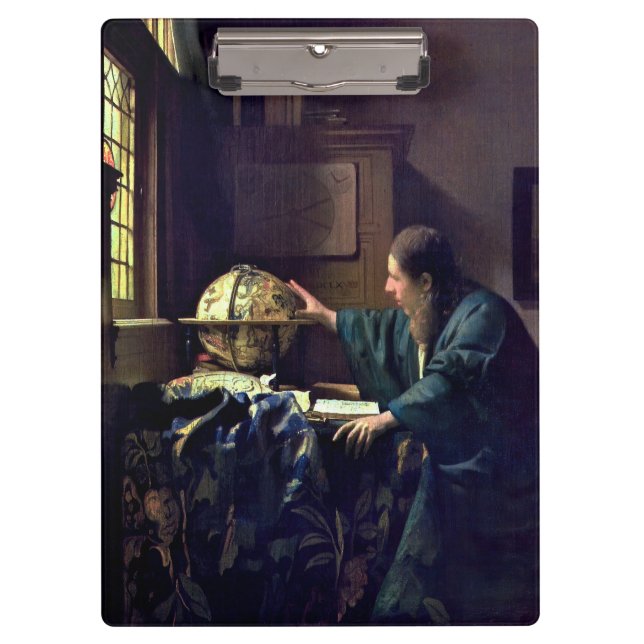 Pranchetas Johannes Vermeer - O Astronomer (Frente)