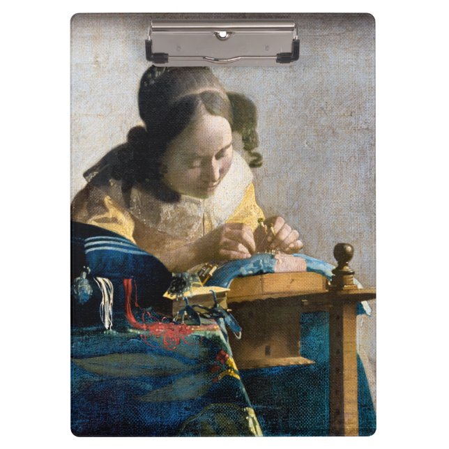 Pranchetas Johannes Vermeer - O Lacemaker (Frente)