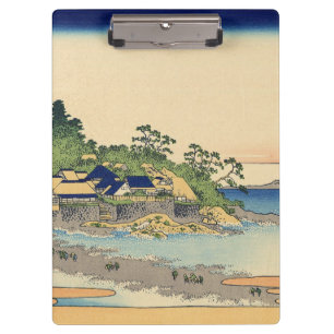 Pranchetas Katsushika Hokusai Enoshima na província de Sagami