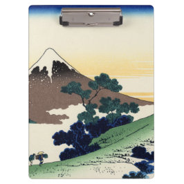 Pranchetas Katsushika Hokusai. O Inume Pass no Kai Provinc