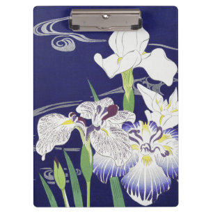 Pranchetas Kogyo Tsukioka Irises,Arte Flor Japonesa