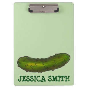 Pranchetas Kosher Dill Sour Pickle Deli Verde Personalizado