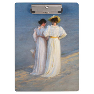 Pranchetas Kroyer - Noite de Verão em Skagen Beach Closeup