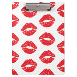 Pranchetas Lábios Vermelhos, Batom Vermelho, Beijo, Padrão De