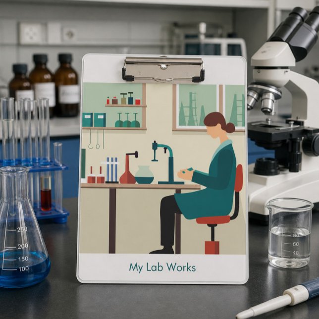 Pranchetas Laboratório de Ciências Personalizado para Aluno (Criador carregado)