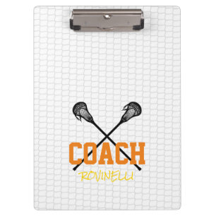 Pranchetas Lacrosse Sticks Net Coach Name Team Cores Sports