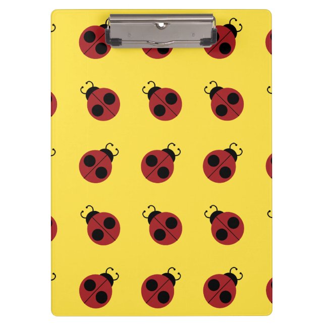 Pranchetas Ladybug 60s retro legal vermelho (Frente)