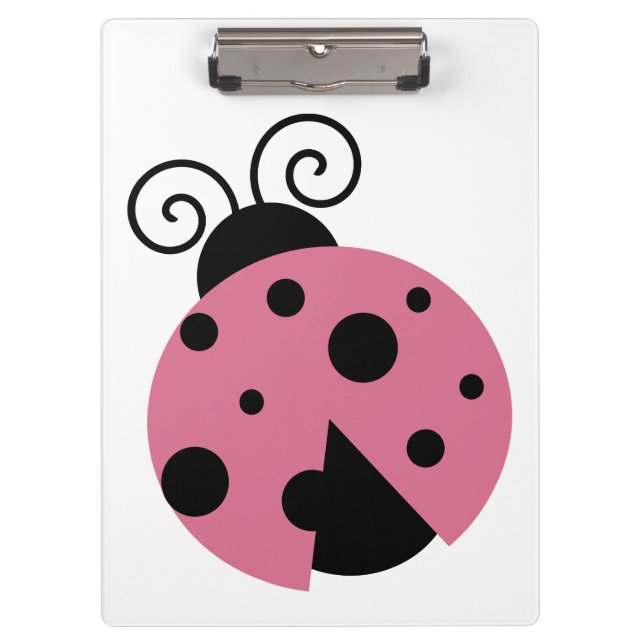 Pranchetas Ladybug Rosa (Frente)
