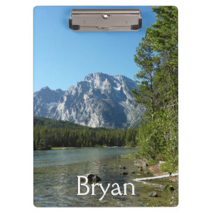 Pranchetas Lago Leigh no Parque Nacional Grand Teton