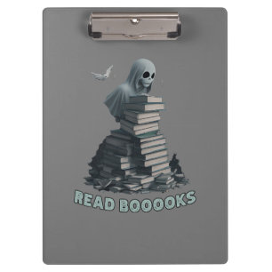 Pranchetas Leia livros, Ghost lendo livros