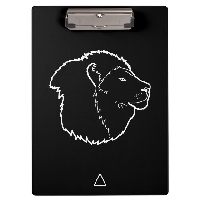 Pranchetas Leo Zodiac Sign -  (Frente)