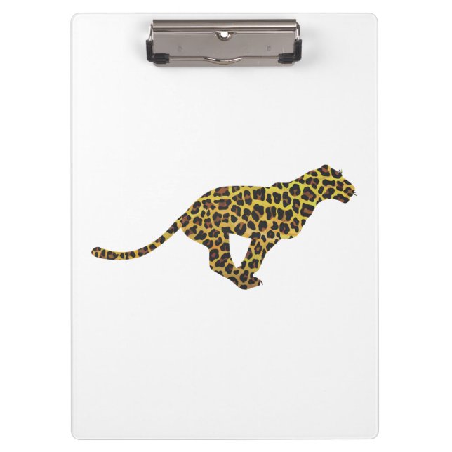 Pranchetas Leopard Brown e Yellow Siloette (Frente)