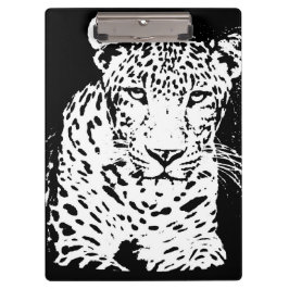 Pranchetas Leopardo preto e branco