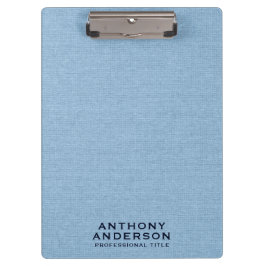 Pranchetas Light Blue Fabric Texture