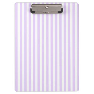 Pranchetas Lilac, púrpura e tiras doces brancas