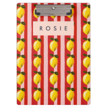 Limões amarelo-limão personalizados