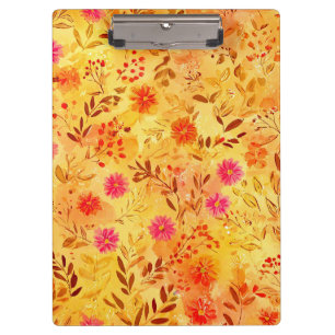 Pranchetas Lindas Flores Silvestres Aquarela