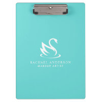 Lindo logotipo e nome minimalista de Swan