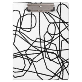 Pranchetas Linha Preta e Branca Escória Personalizada