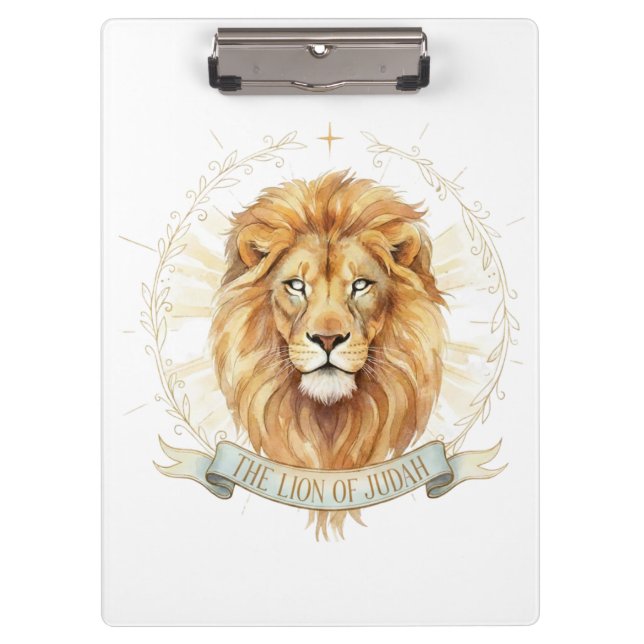 Pranchetas Lion of Judah Christian Clipboard  (Frente)
