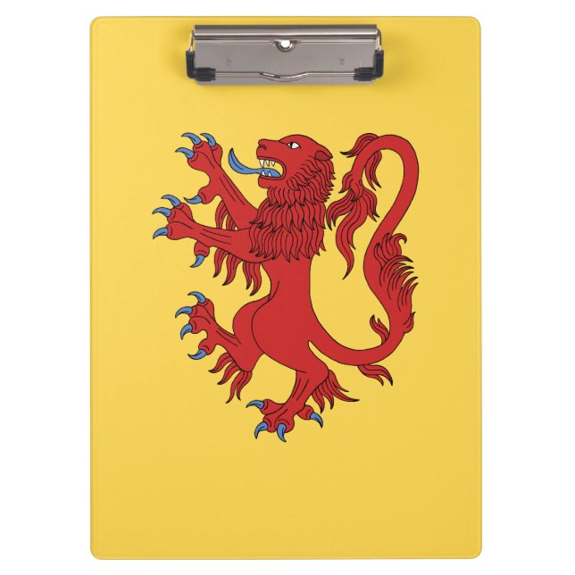 Pranchetas Lion Rampant Gules (Frente)
