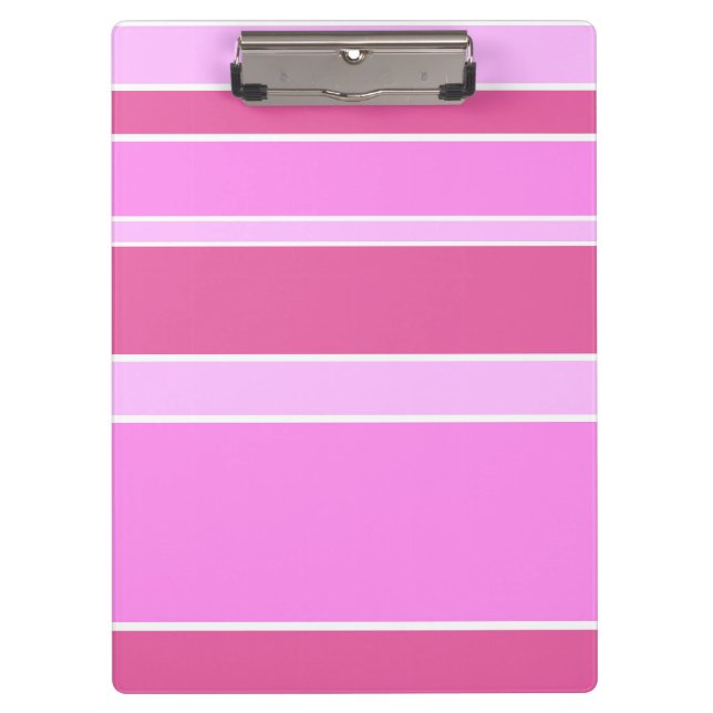 Pranchetas Listras cor-de-rosa (Frente)