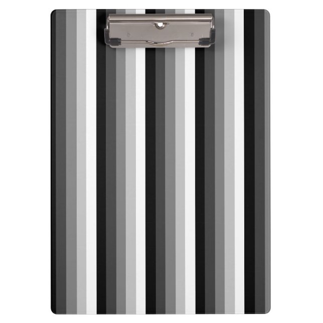 Pranchetas Listras de sombra brancas e pretas (Frente)