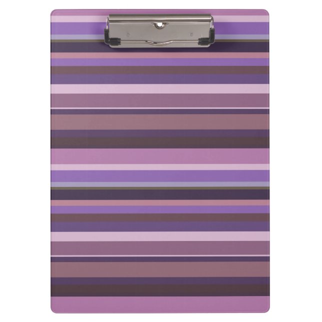 Pranchetas Listras horizontais Mauve (Frente)