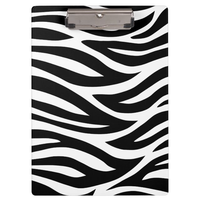 Pranchetas Listras preto e branco da zebra (Frente)